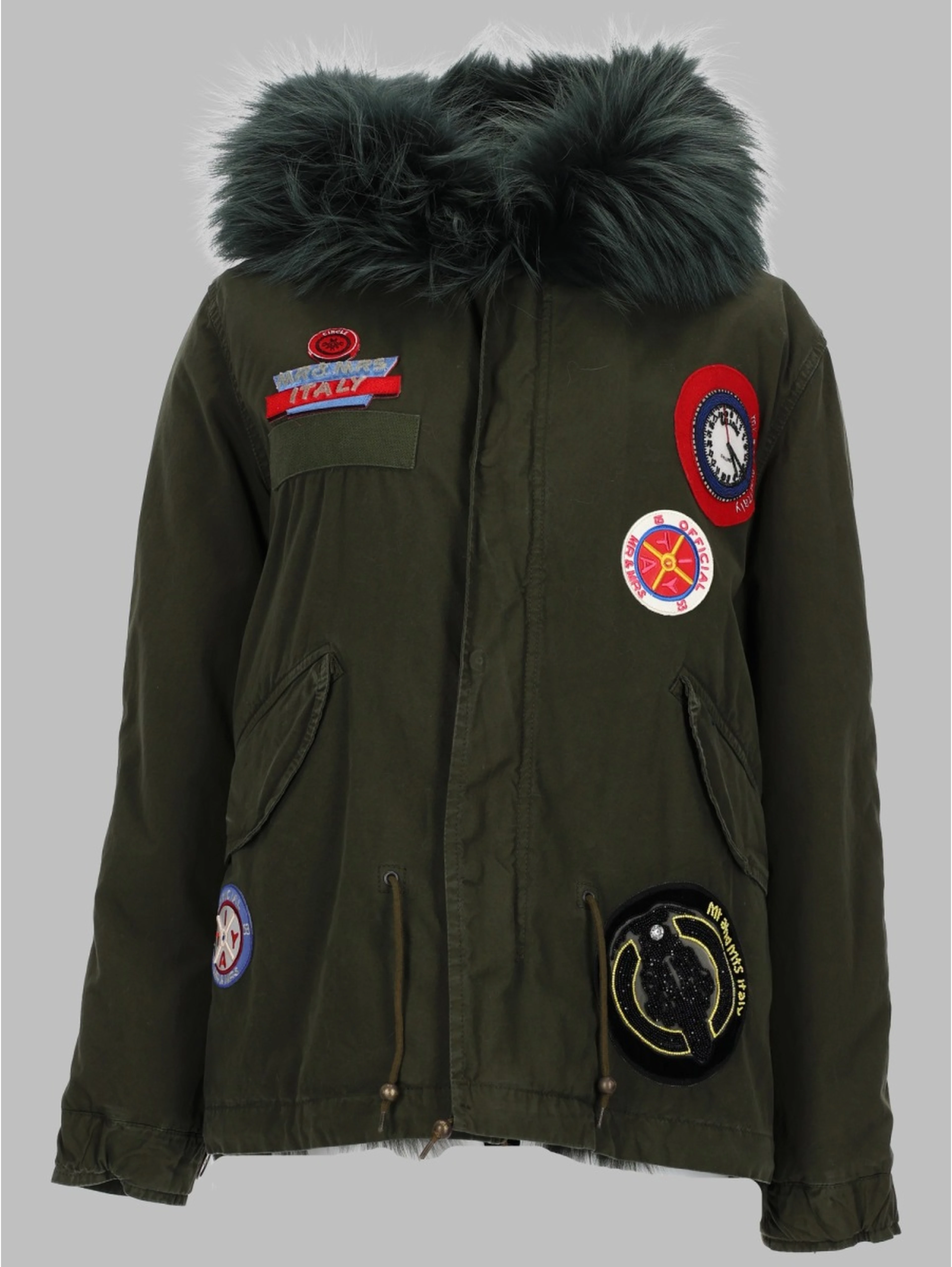 patches logo parka