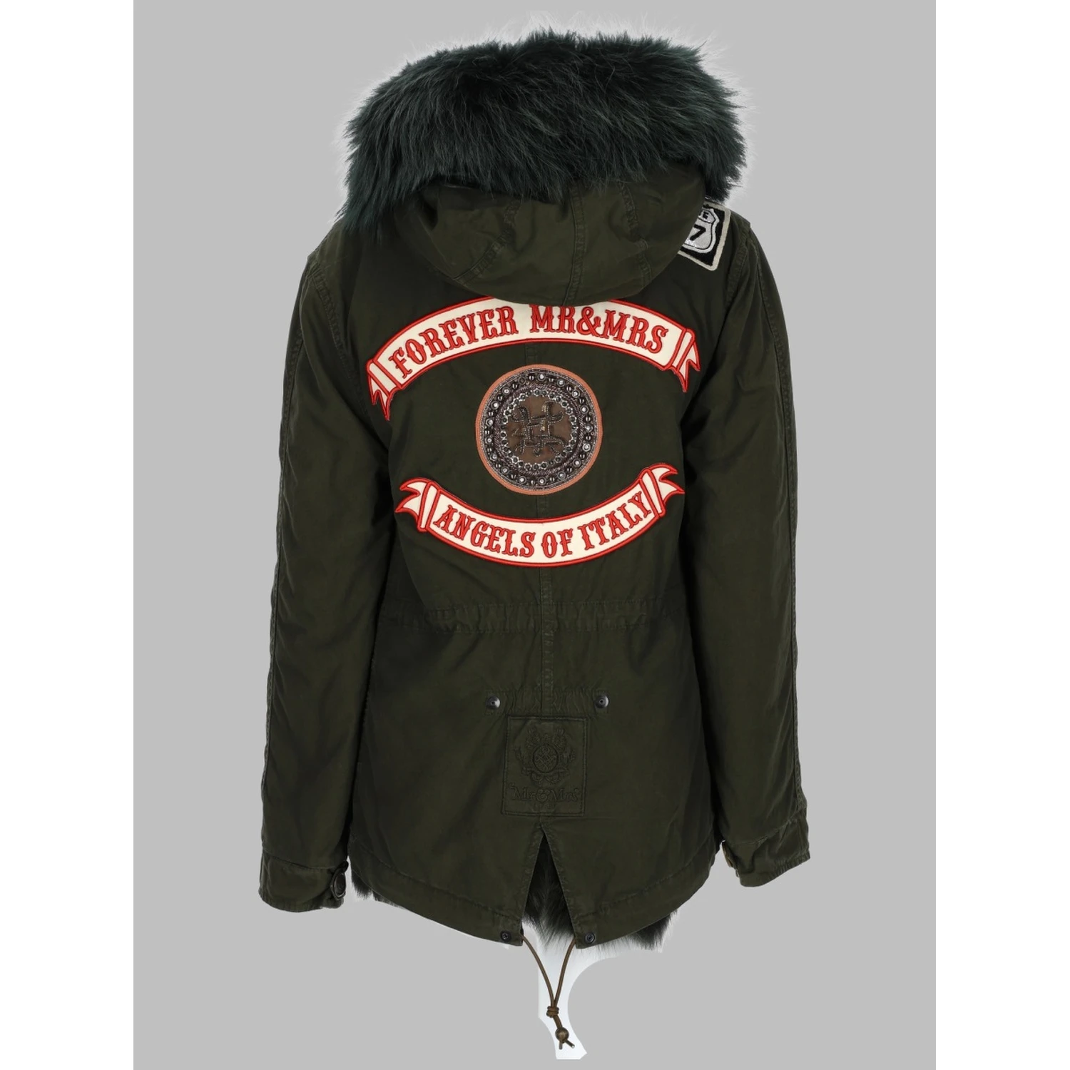 patches logo parka