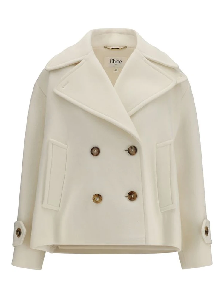 White Wool Oves Aries Coat
