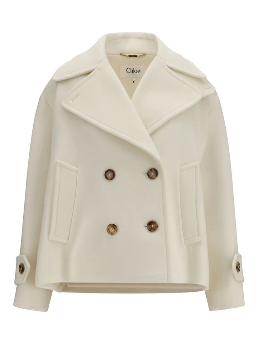 White Wool Oves Aries Coat