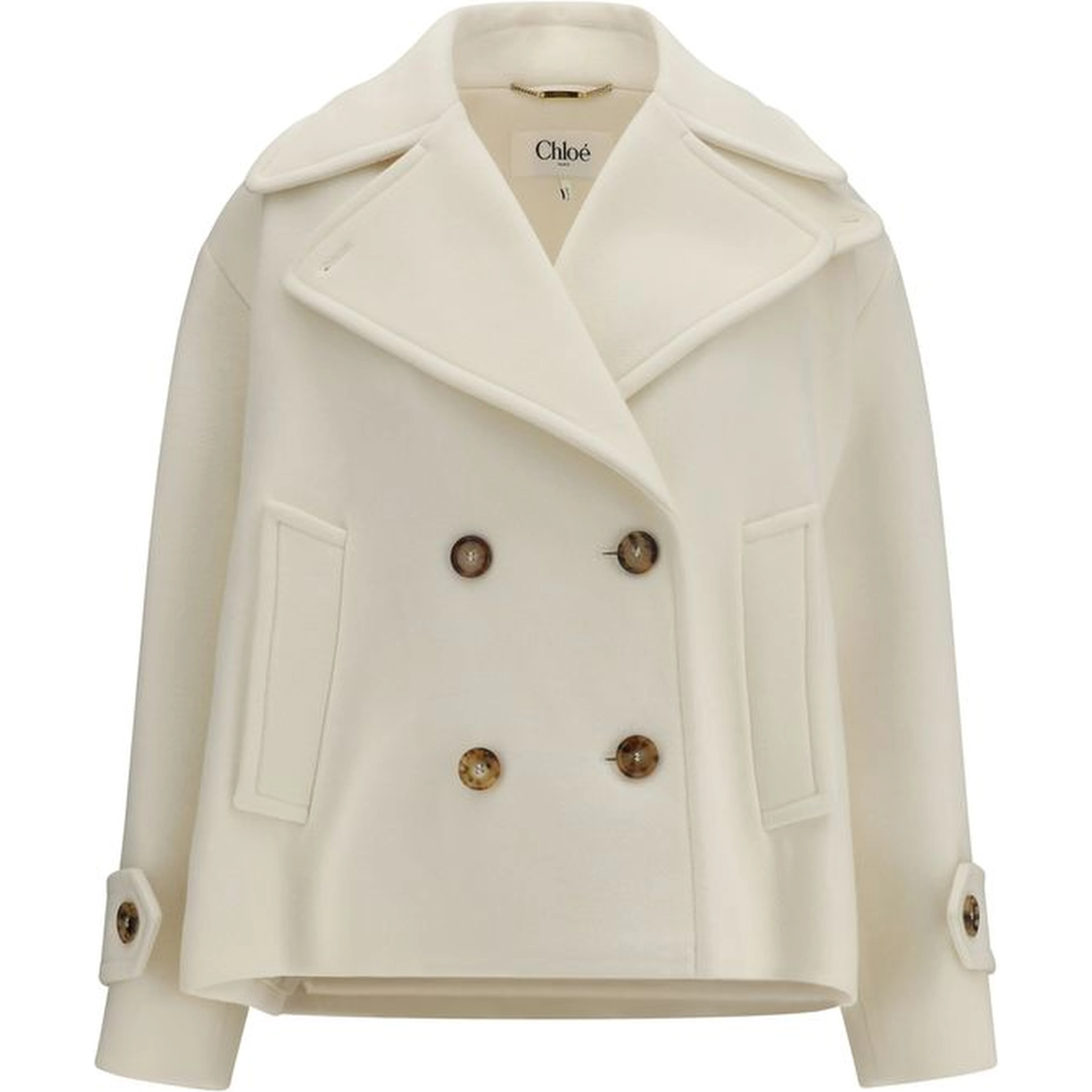 White Wool Oves Aries Coat