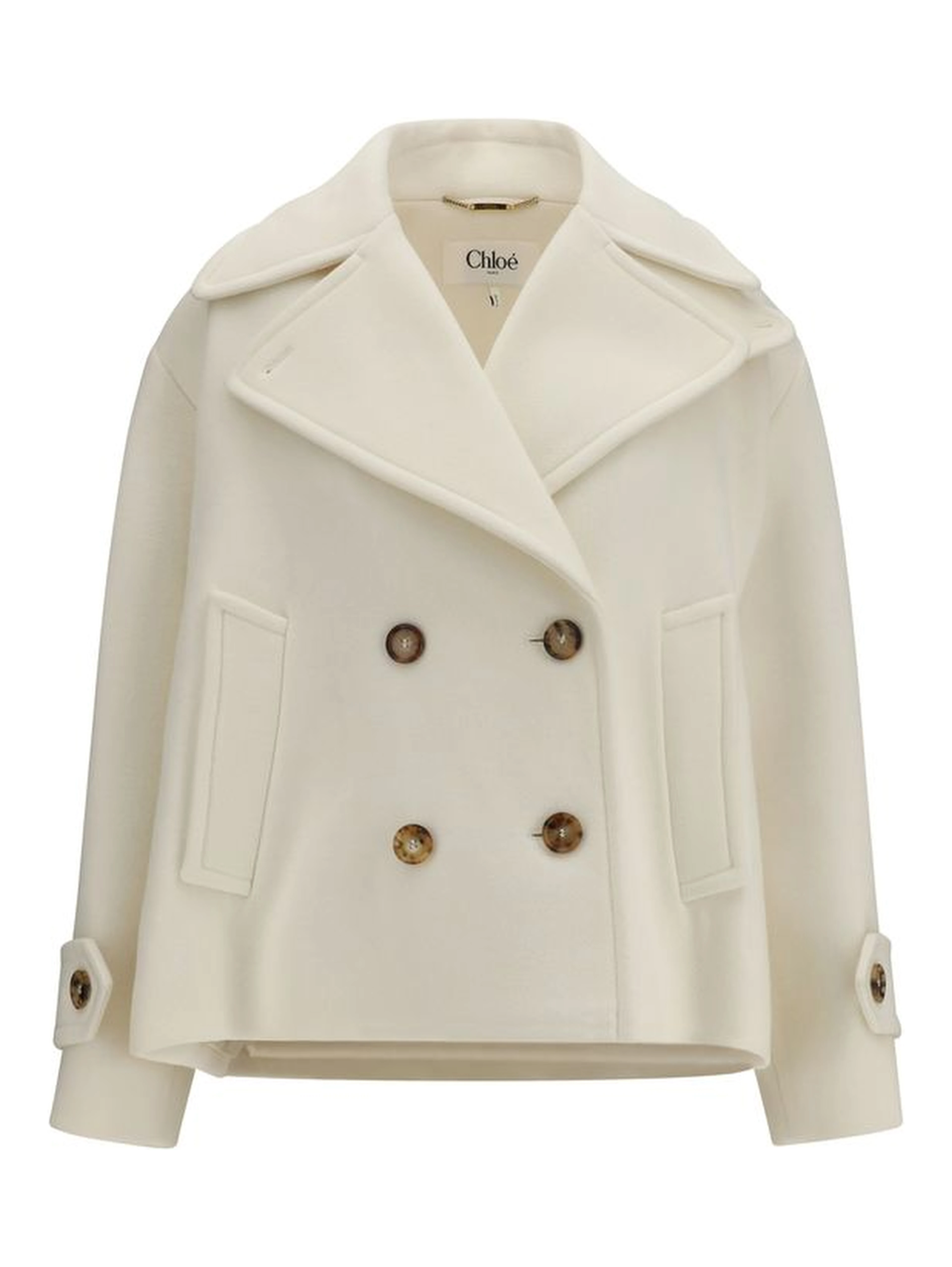 White Wool Oves Aries Coat