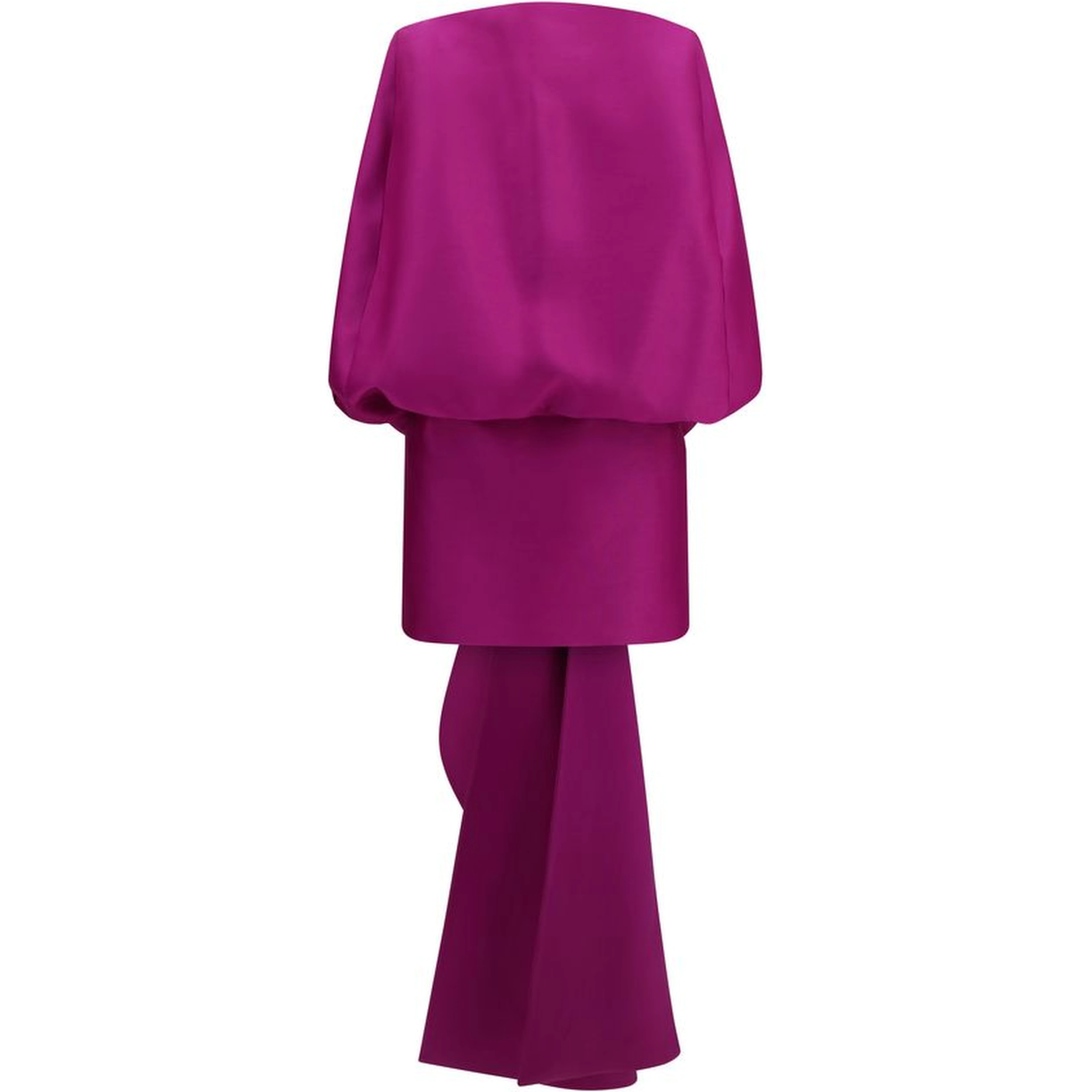 Purple Wool Oves Aries Cocktail Dress