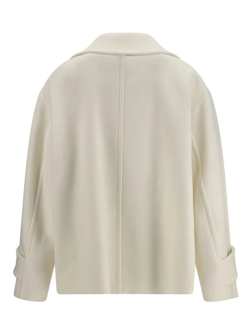 White Wool Oves Aries Coat