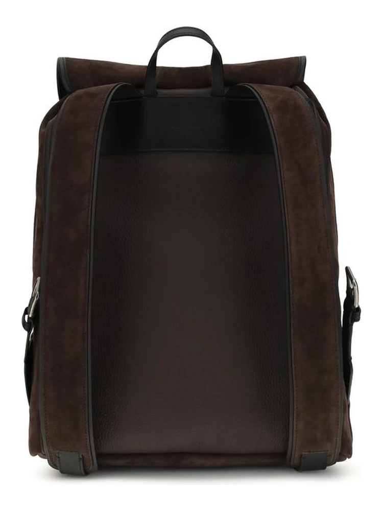 Brown Calf Leather Bos Taurus Backpack alternative