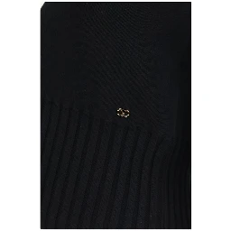 Black Cotton Cardigan