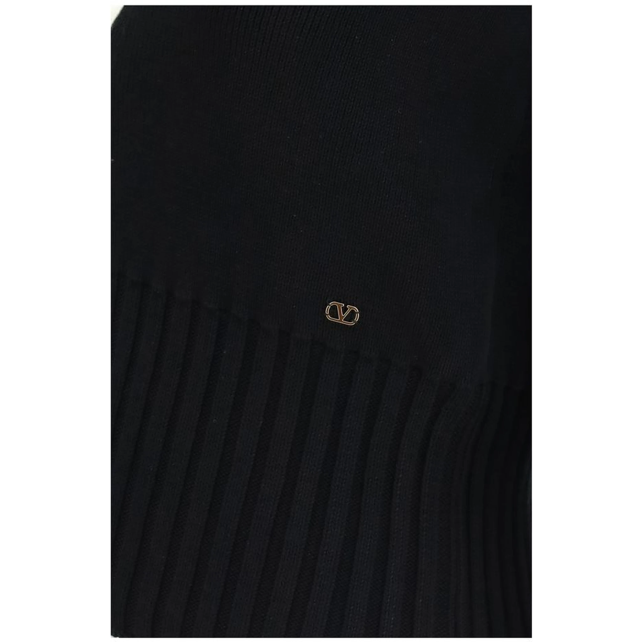 Black Cotton Cardigan