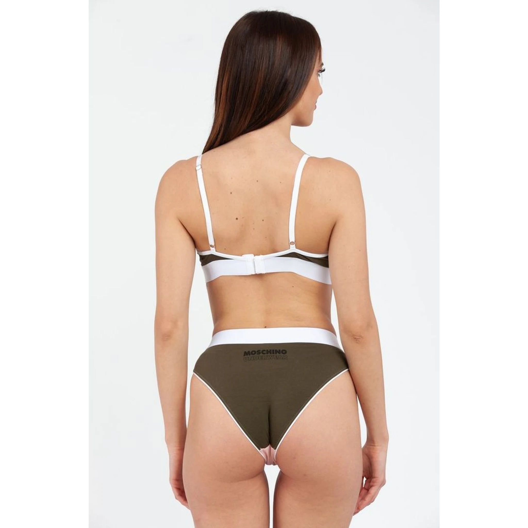 Multicolor Cotton Bra