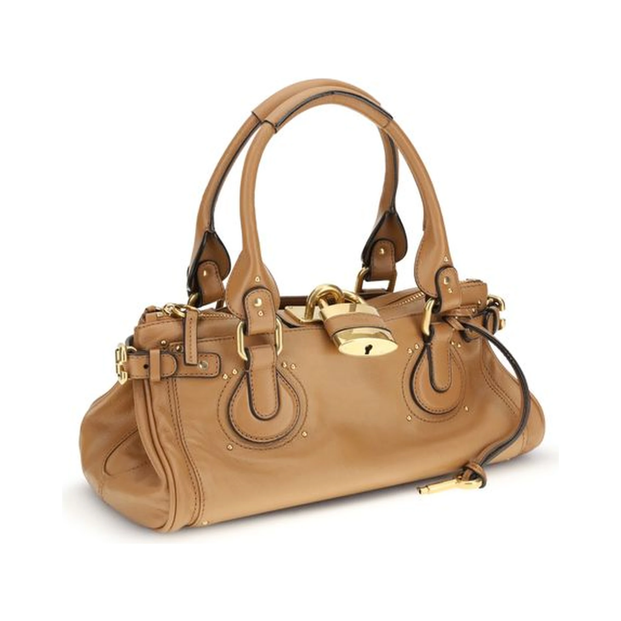 Brown Calf Leather Bos Taurus Shoulder Bag