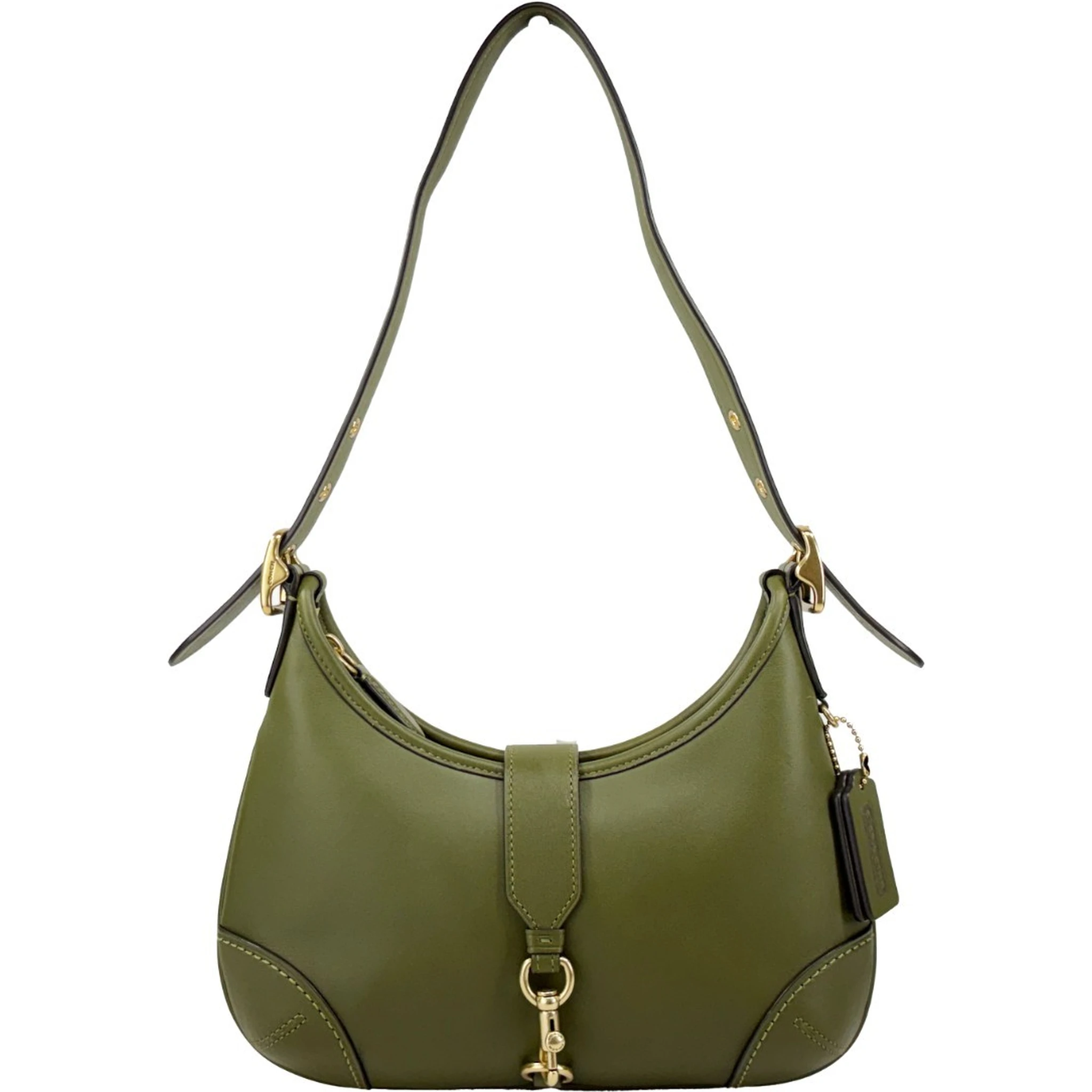 Coach Hamptons Leather Hobo Shoulder Bag