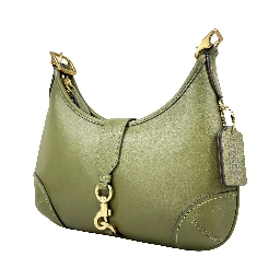 Coach Hamptons Leather Hobo Shoulder Bag