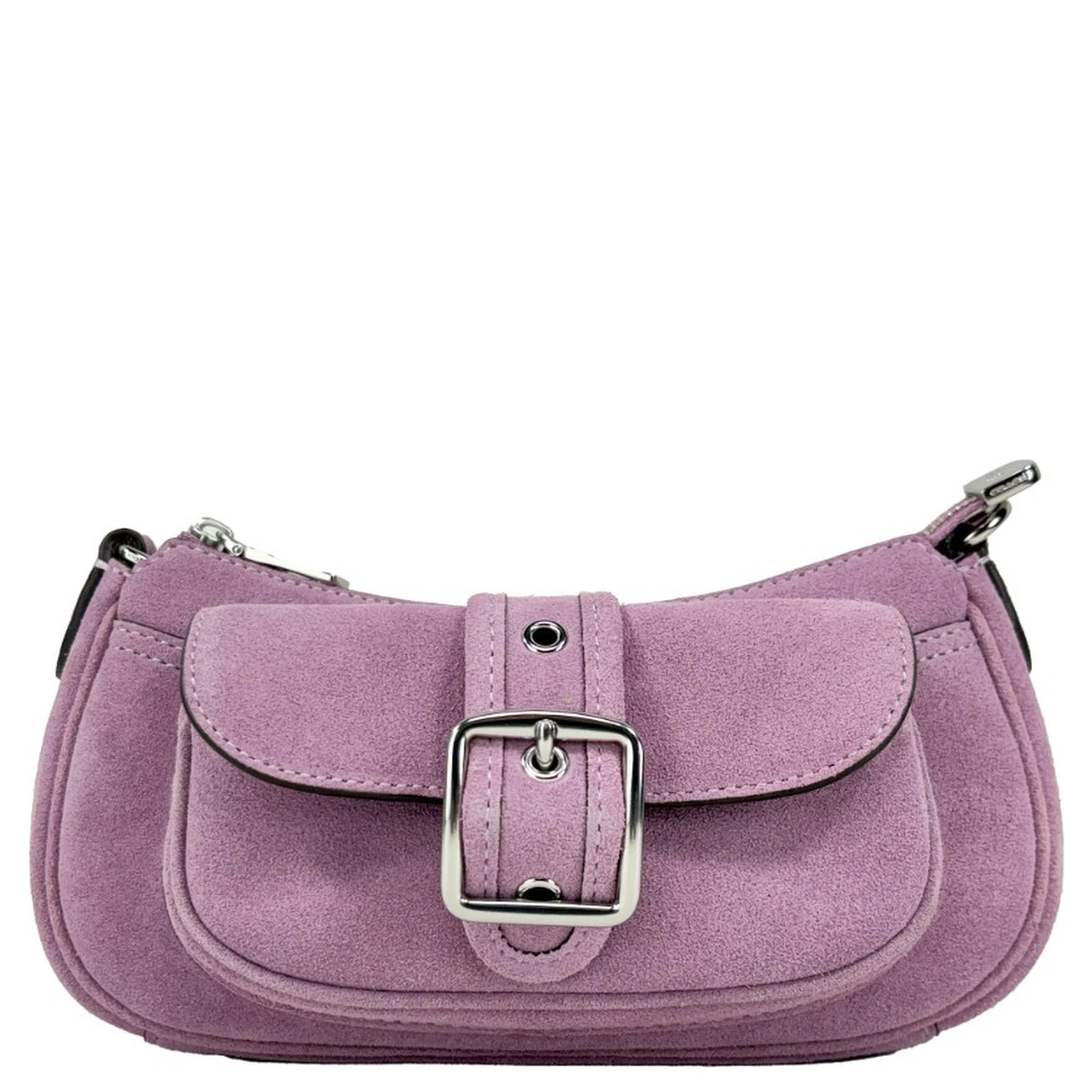 Coach Mini Ashton Suede Shoulder Bag Purse