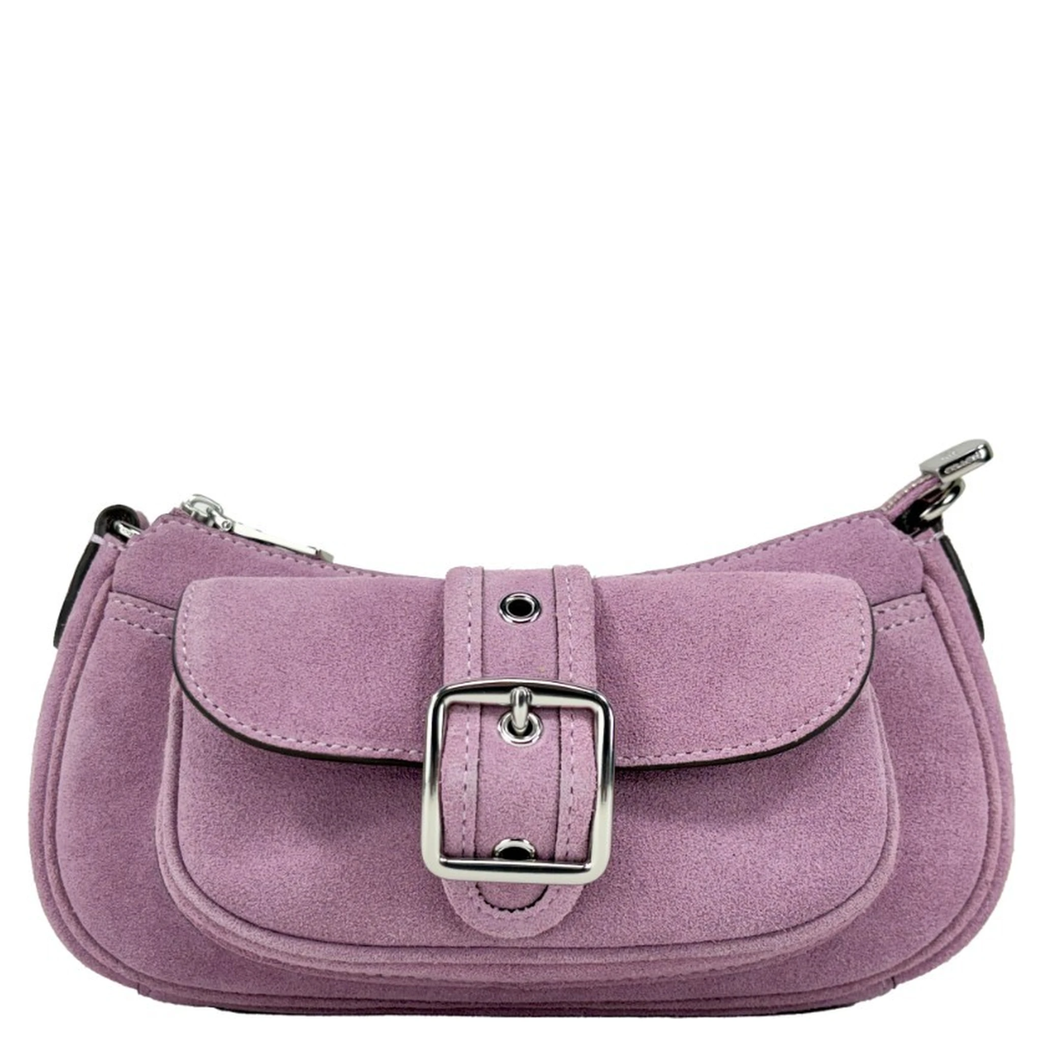 Coach Mini Ashton Suede Shoulder Bag Purse