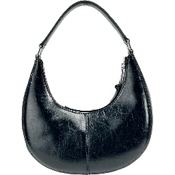Marc Jacobs Cruiser Small Crescent Crinkle Leather Bag