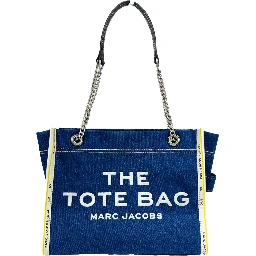 Marc Jacobs Denim Chain Medium The Tote Bag