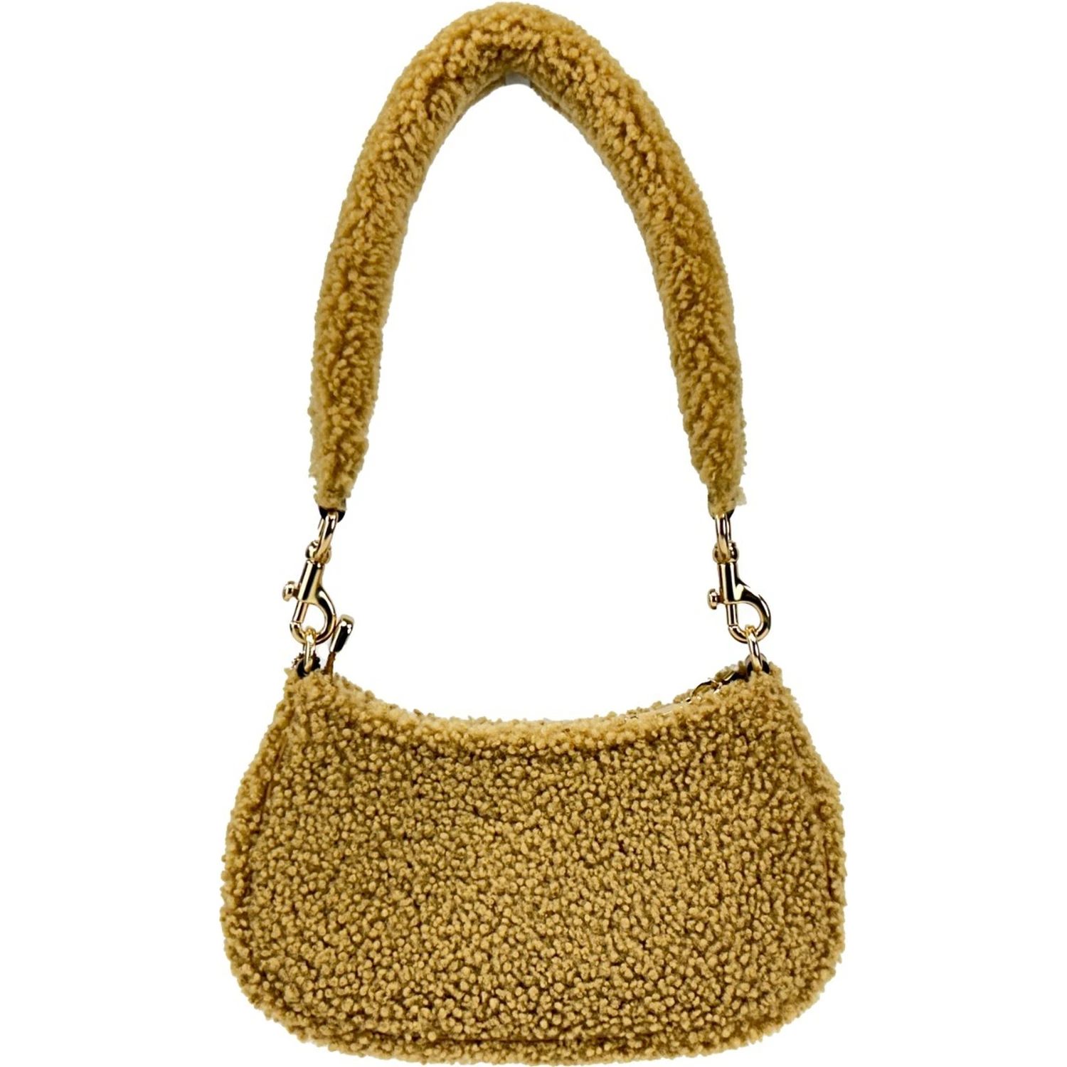 Coach Teri Mini Shearling Fur Crossbody Bag