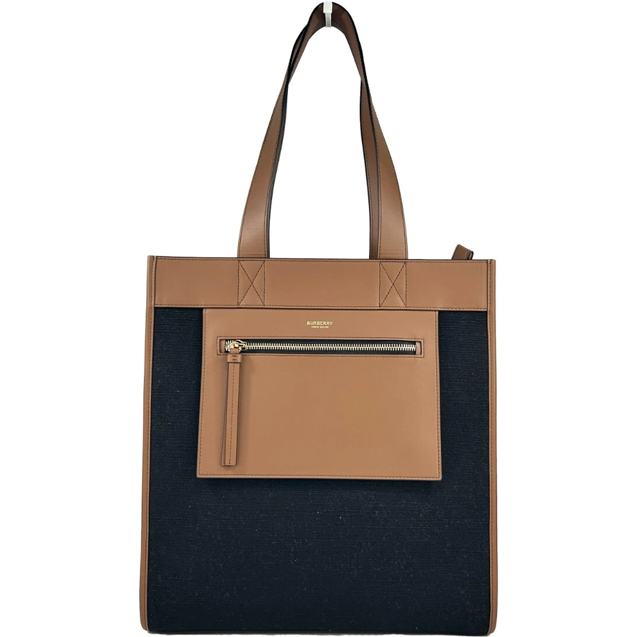 Burberry Small Pocket Tote Manzon Bag Purse