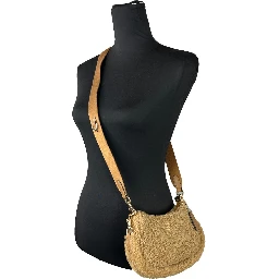 Coach Teri Mini Shearling Fur Crossbody Bag