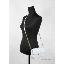 MCM Small Mode Travia Pebbled Visetos Leather Shoulder Crossbody Clutch Bag