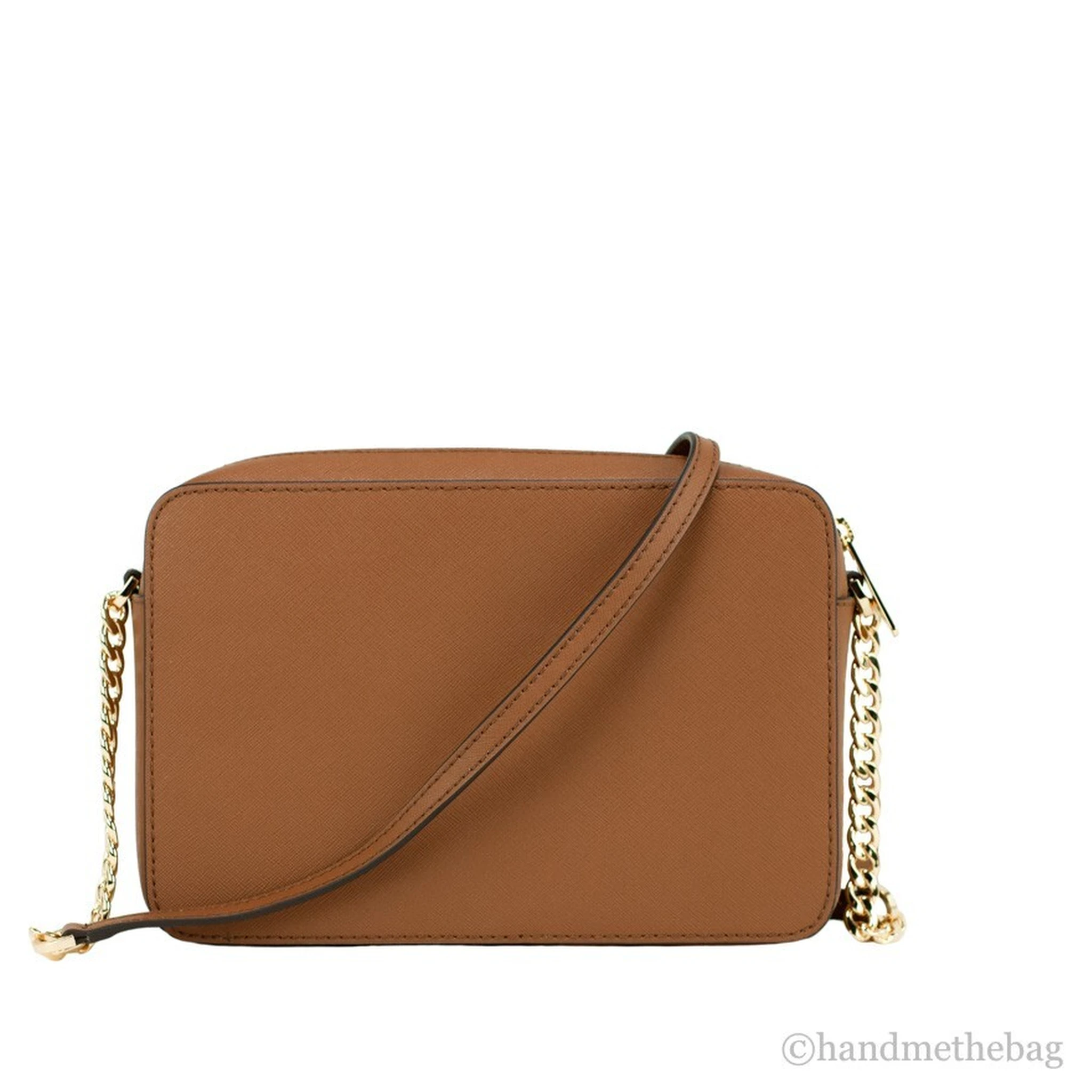 Michael Kors Women'S Zipper Closure Saffiano Leather Crossbody Bag