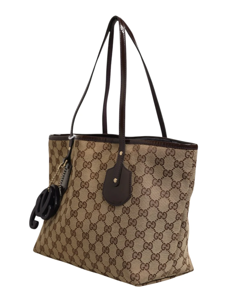 Beige Canvas Medium Jolie Charm Tote Bag alternative