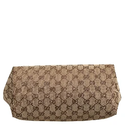 Beige Canvas Medium Jolie Charm Tote Bag