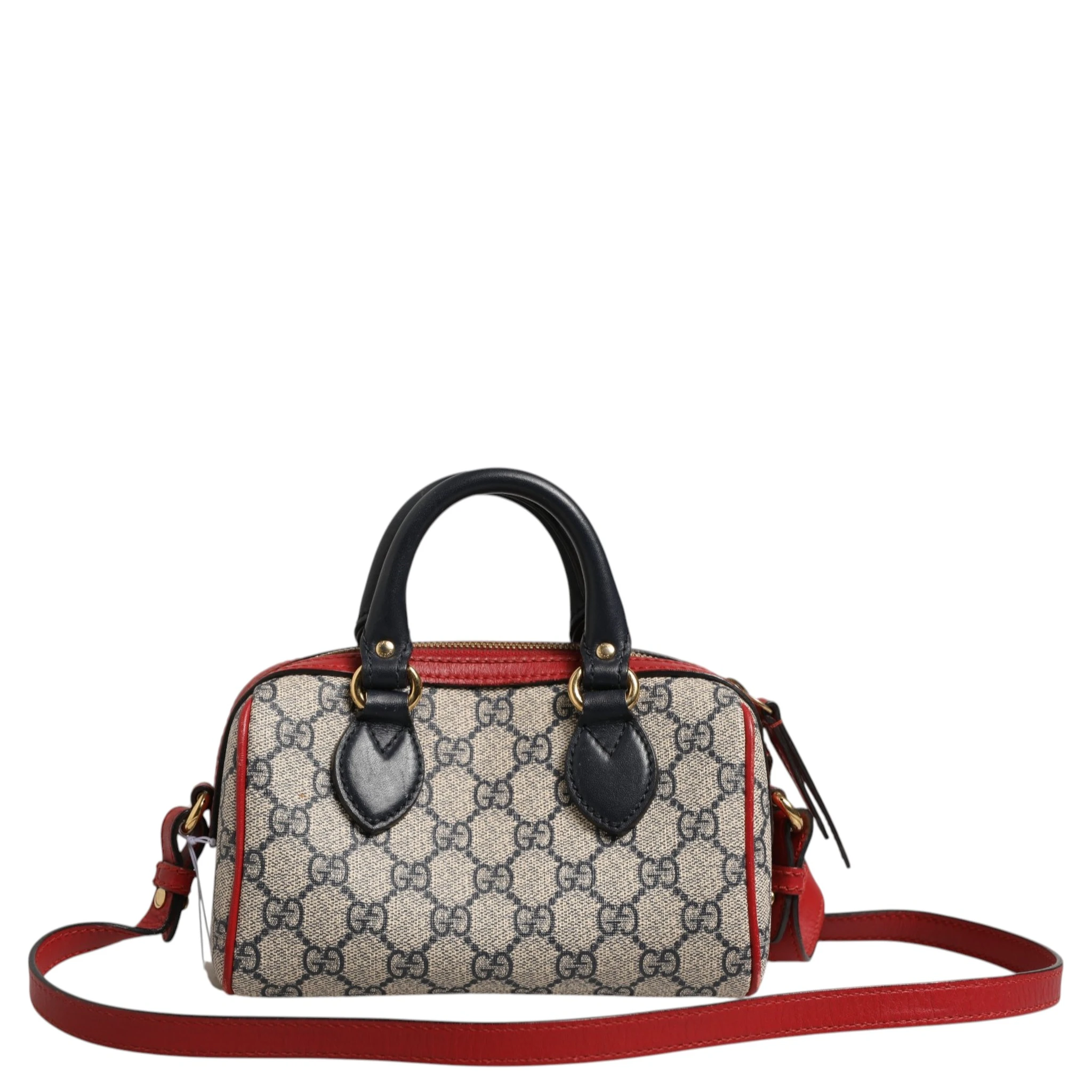 Gucci GG Supreme Mini Boston Bag