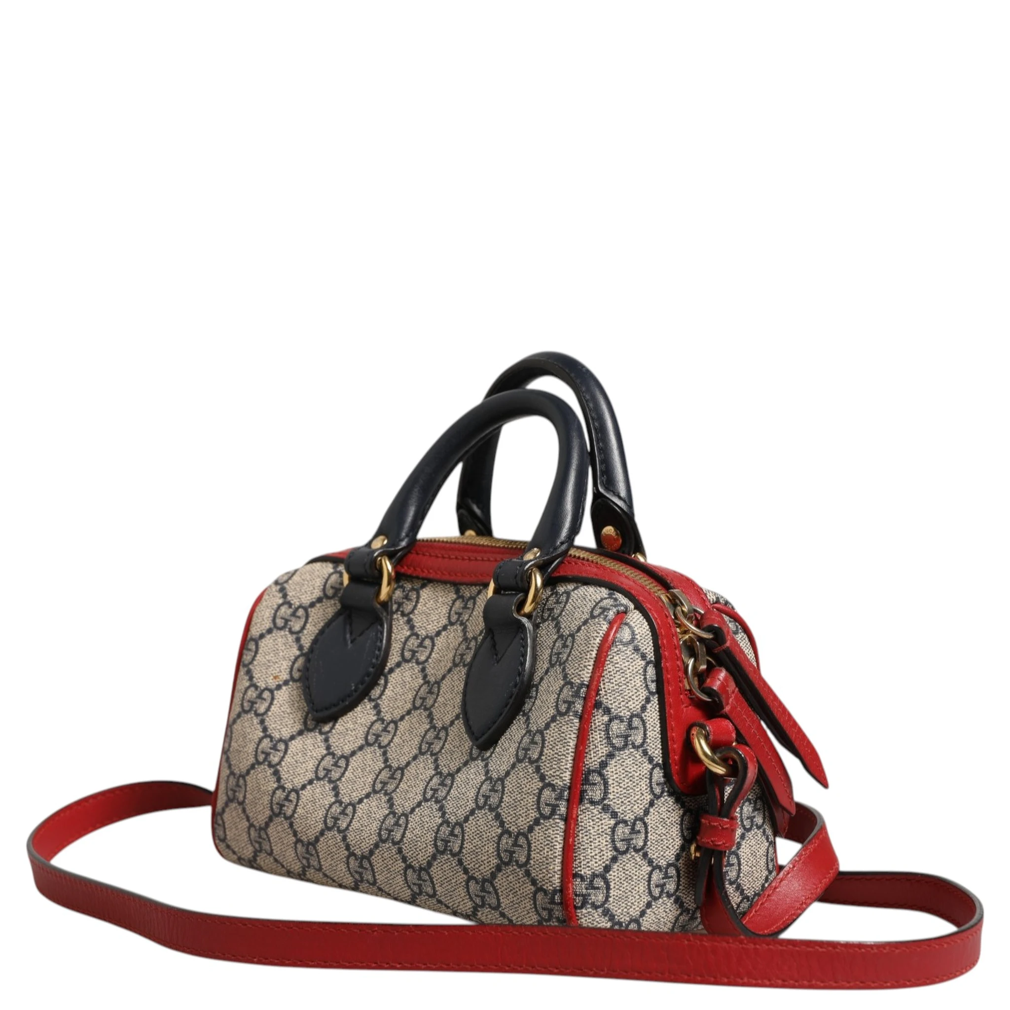 Gucci GG Supreme Mini Boston Bag
