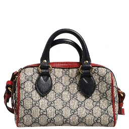 Gucci GG Supreme Mini Boston Bag