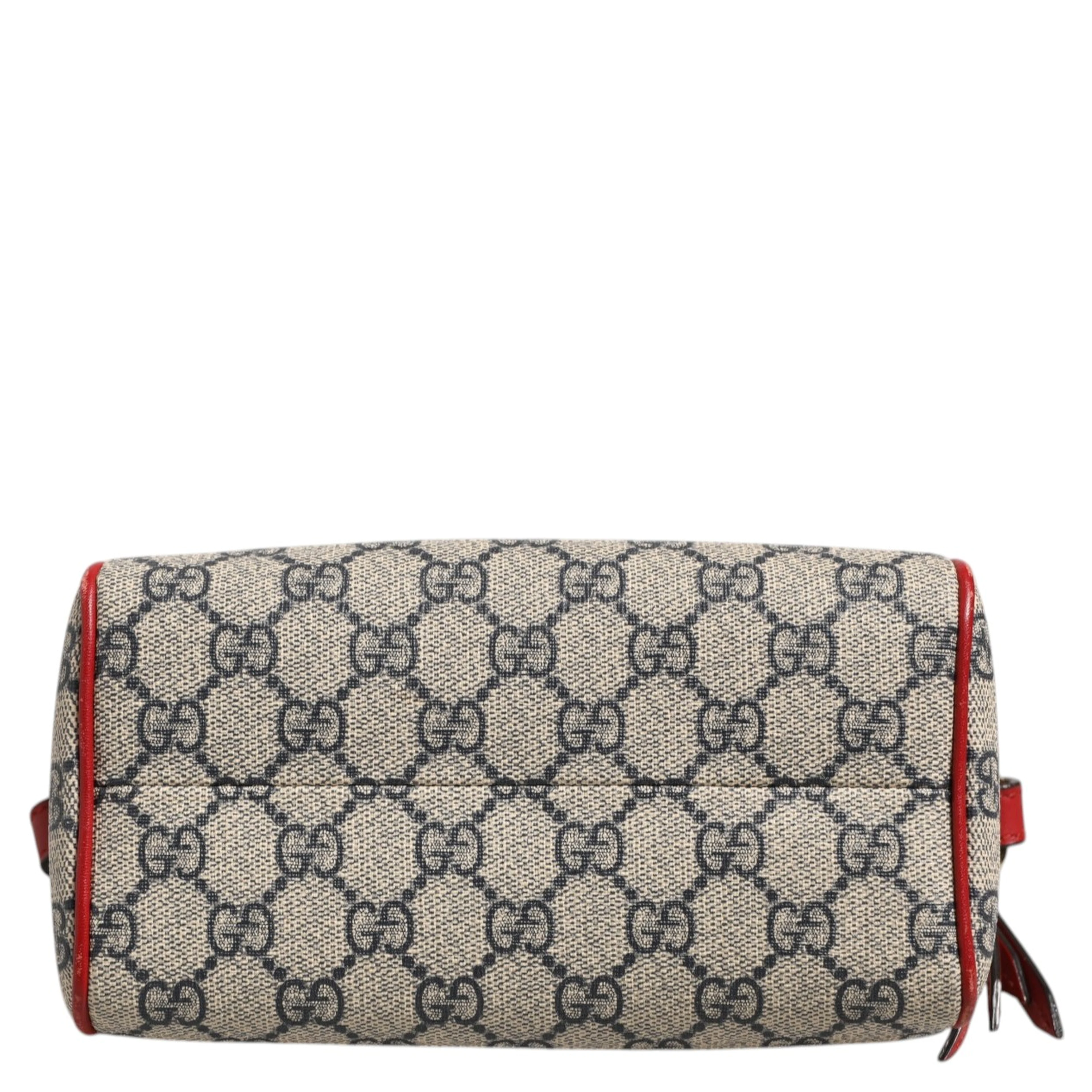 Gucci GG Supreme Mini Boston Bag
