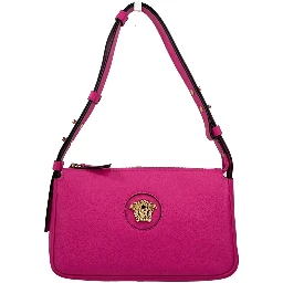Versace La Medusa Vitello Shoulder Bag Purse