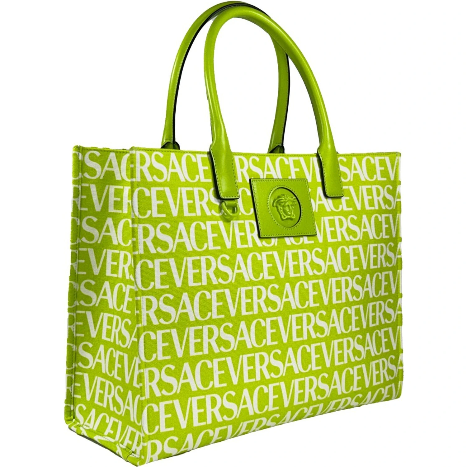 Versace Medusa Large Canvas Large Tote Bag