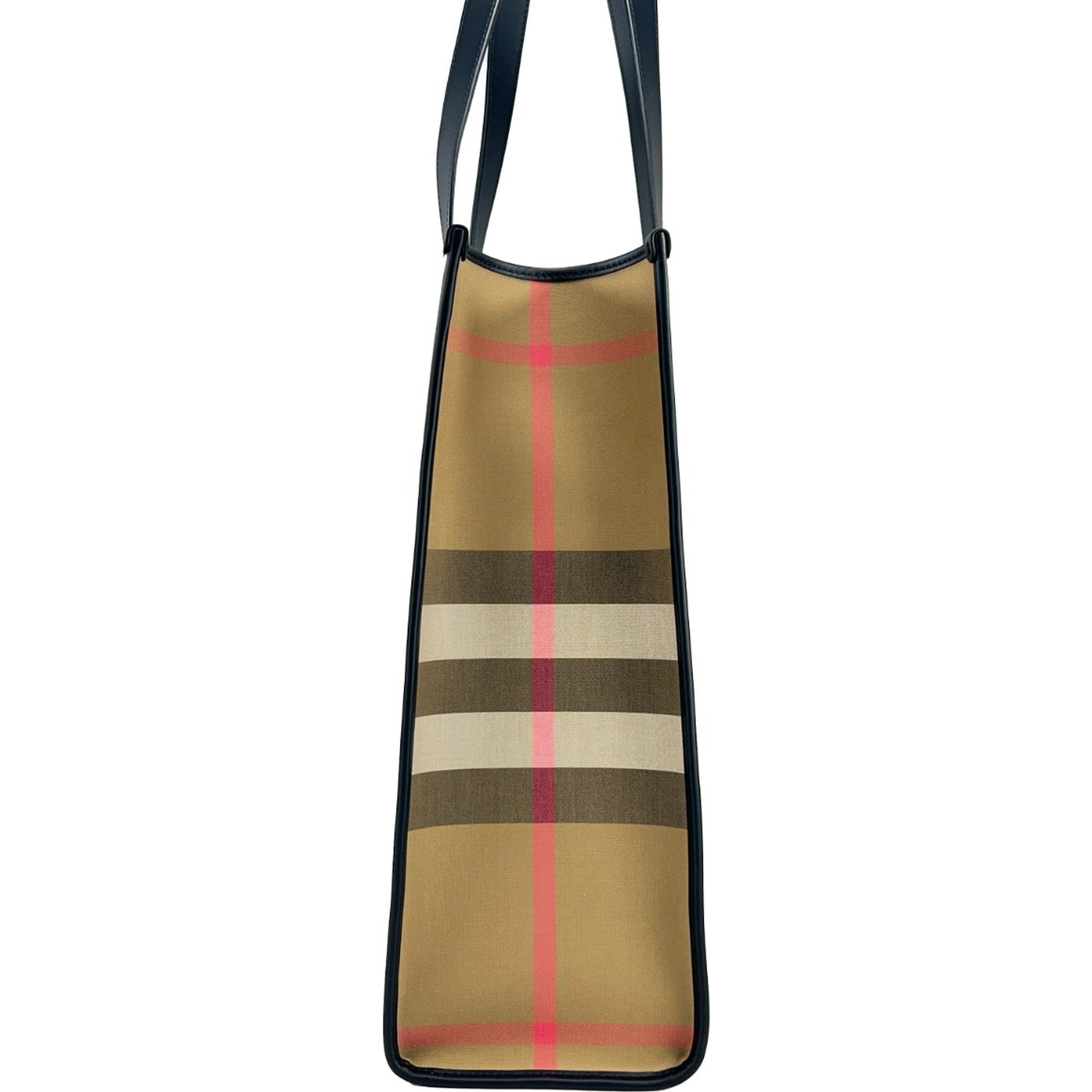 Burberry Medium NS Book Tote Bag Purse