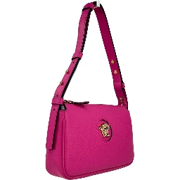 Versace La Medusa Vitello Shoulder Bag Purse