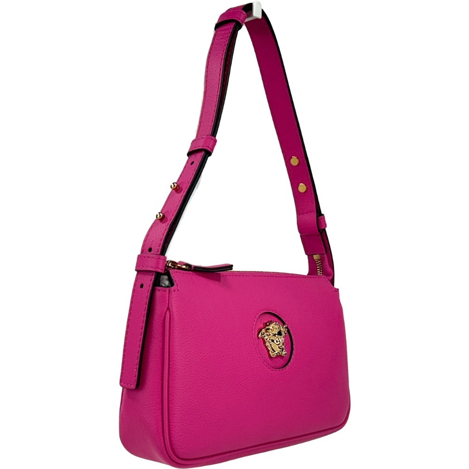 Versace La Medusa Vitello Shoulder Bag Purse
