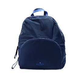 Kate Spade Arya Medium Nylon Nightcap Blue Packable Backpack BookBag Bag