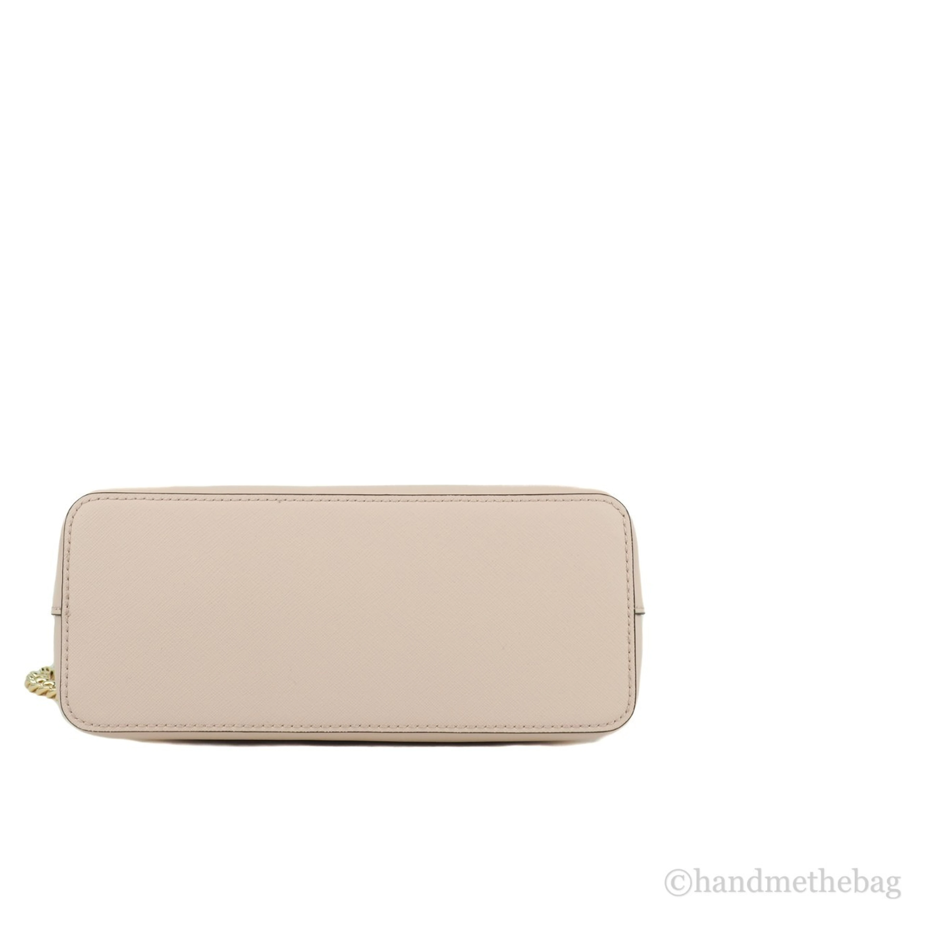 Michael Kors Women'S Jet Set Travel Dome Leather Crossbody Bag