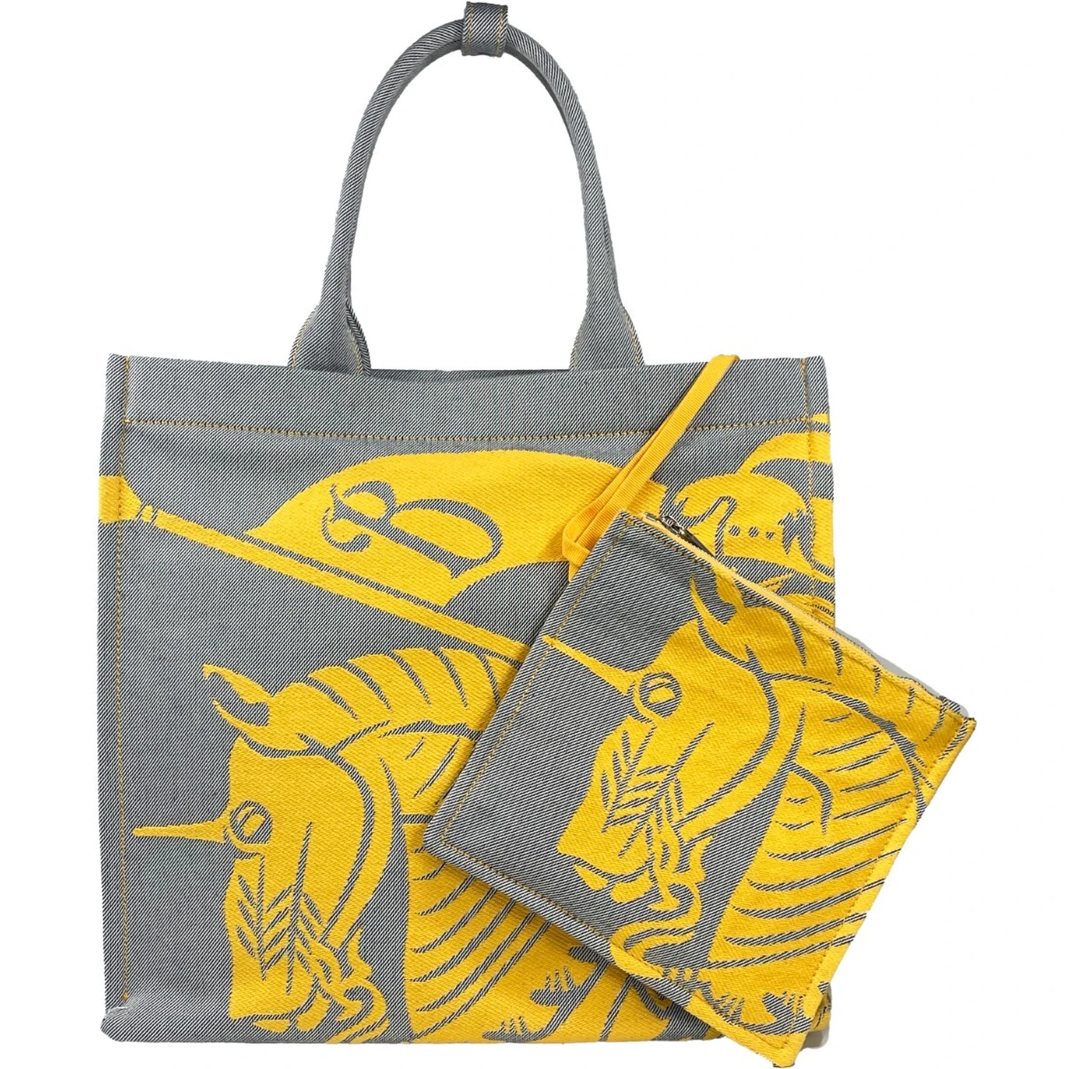 Burberry EKD Canvas Tote Bag With Coin Pouch