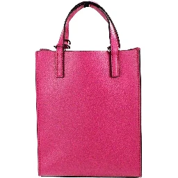 Marc Jacobs Mini Grind Cactus Flower Pebbled Leather Crossbody Tote Bag