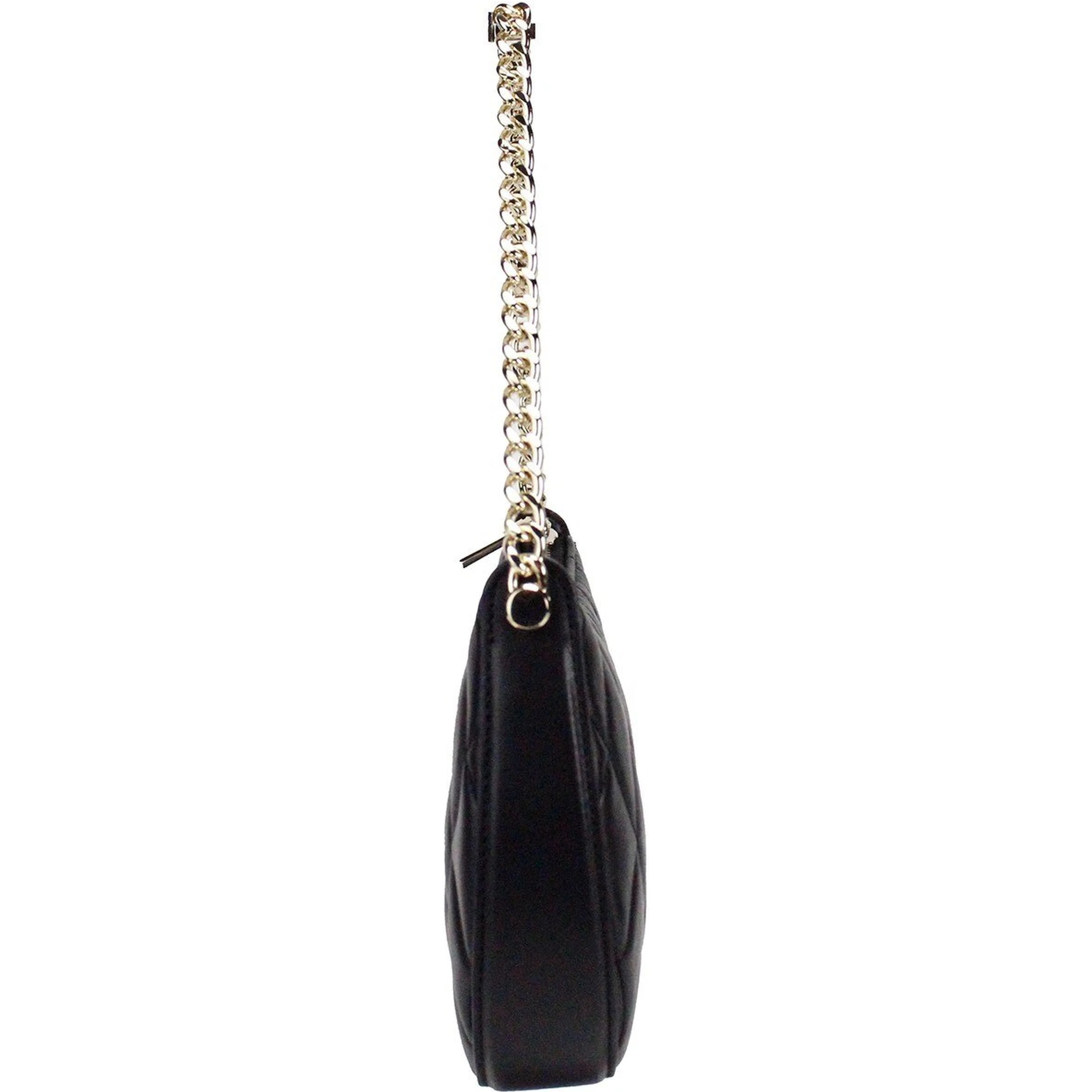 Kate Spade Carey Small Black Quilted Leather Zip Top Crossbody Bag