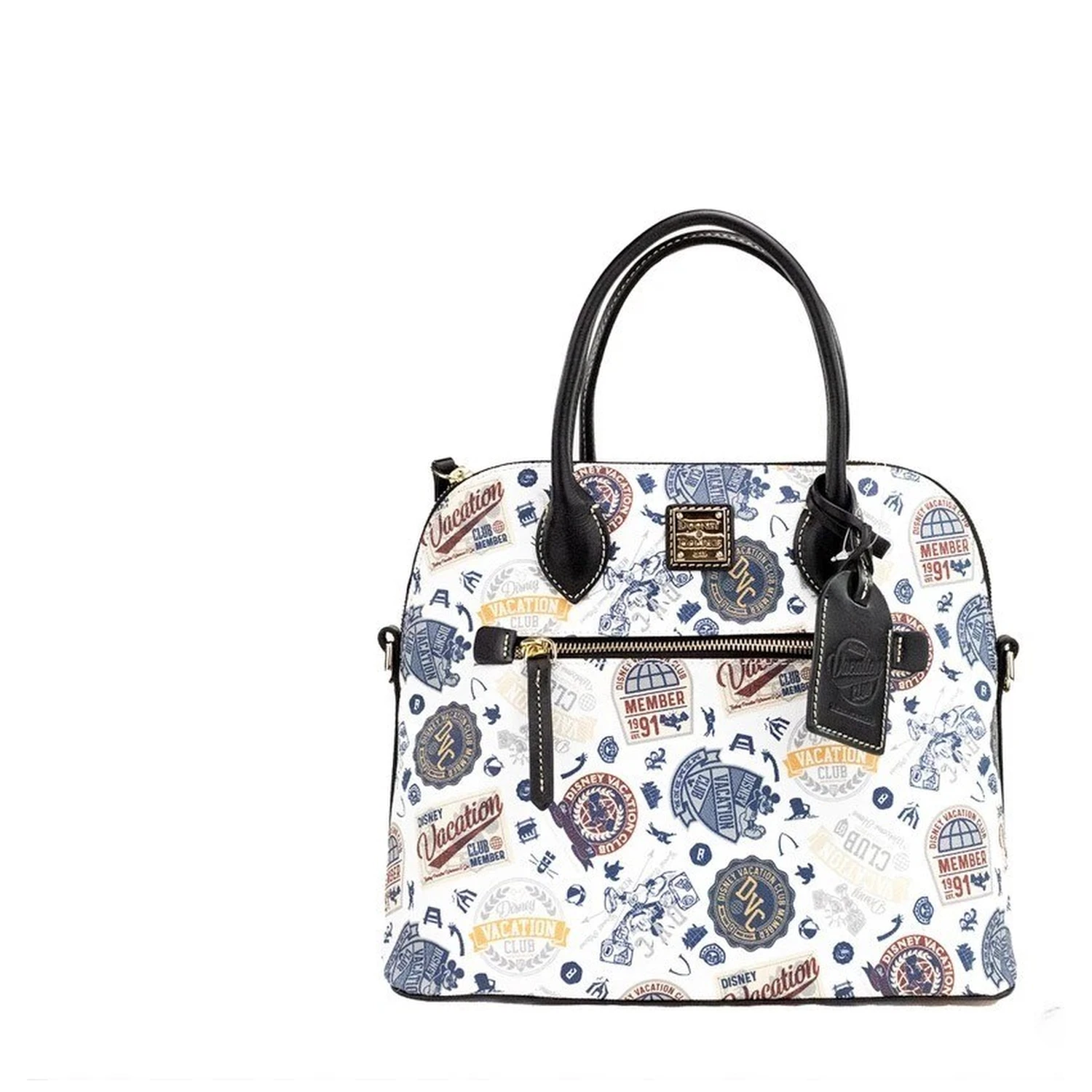 Dooney & Bourke Disney Vacation Club 2022 Domed Satchel Crossbody Handbag Purse