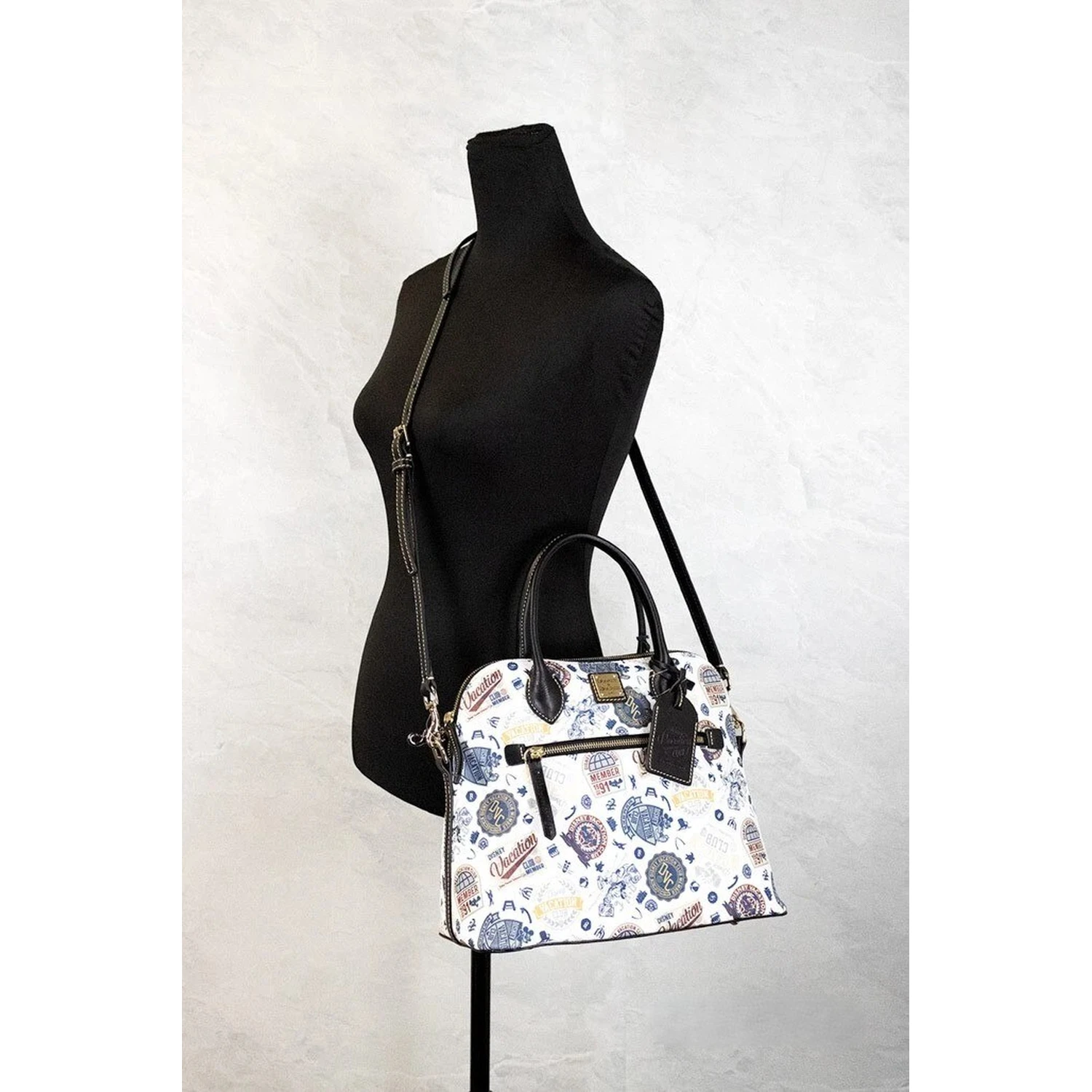 Dooney & Bourke Disney Vacation Club 2022 Domed Satchel Crossbody Handbag Purse