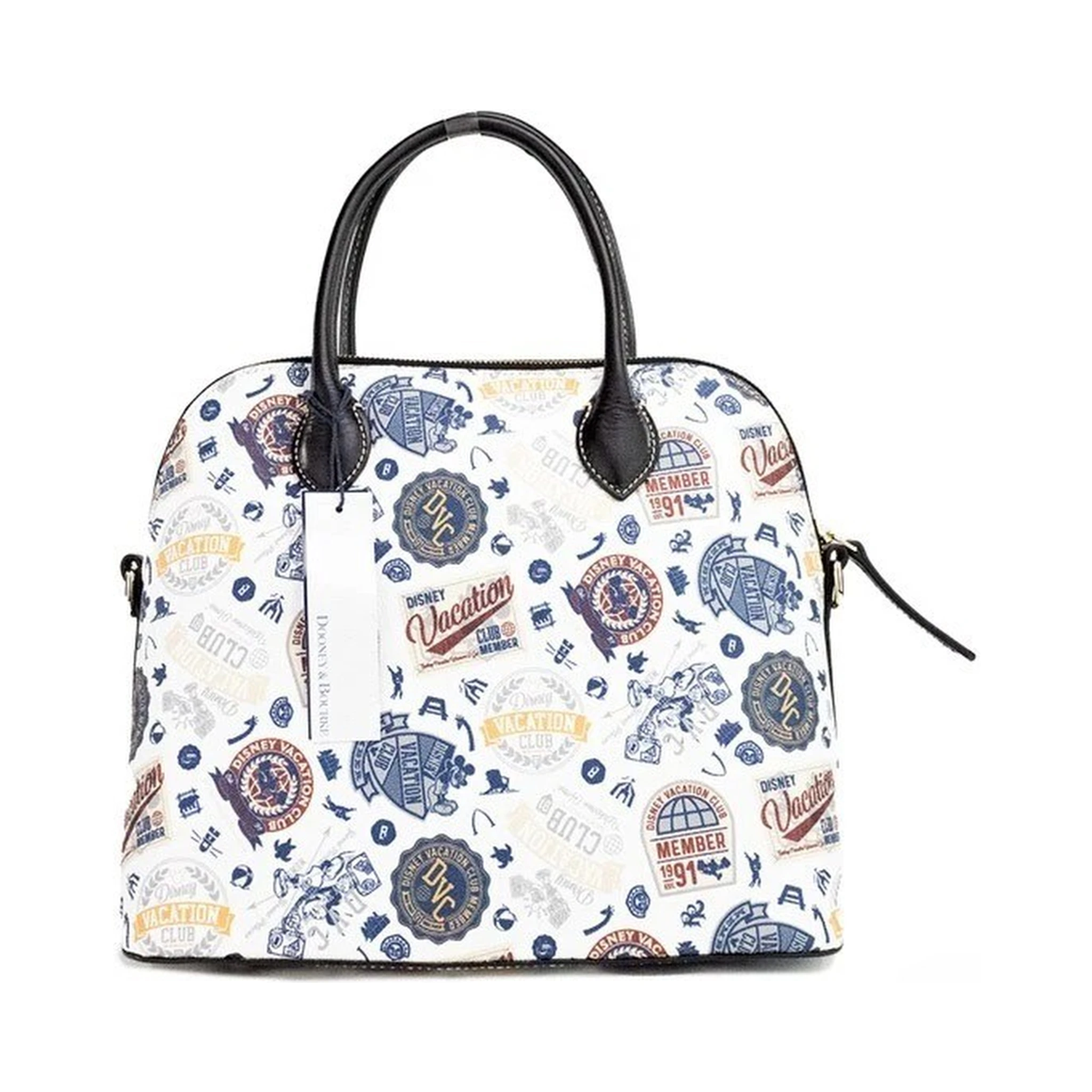 Dooney & Bourke Disney Vacation Club 2022 Domed Satchel Crossbody Handbag Purse