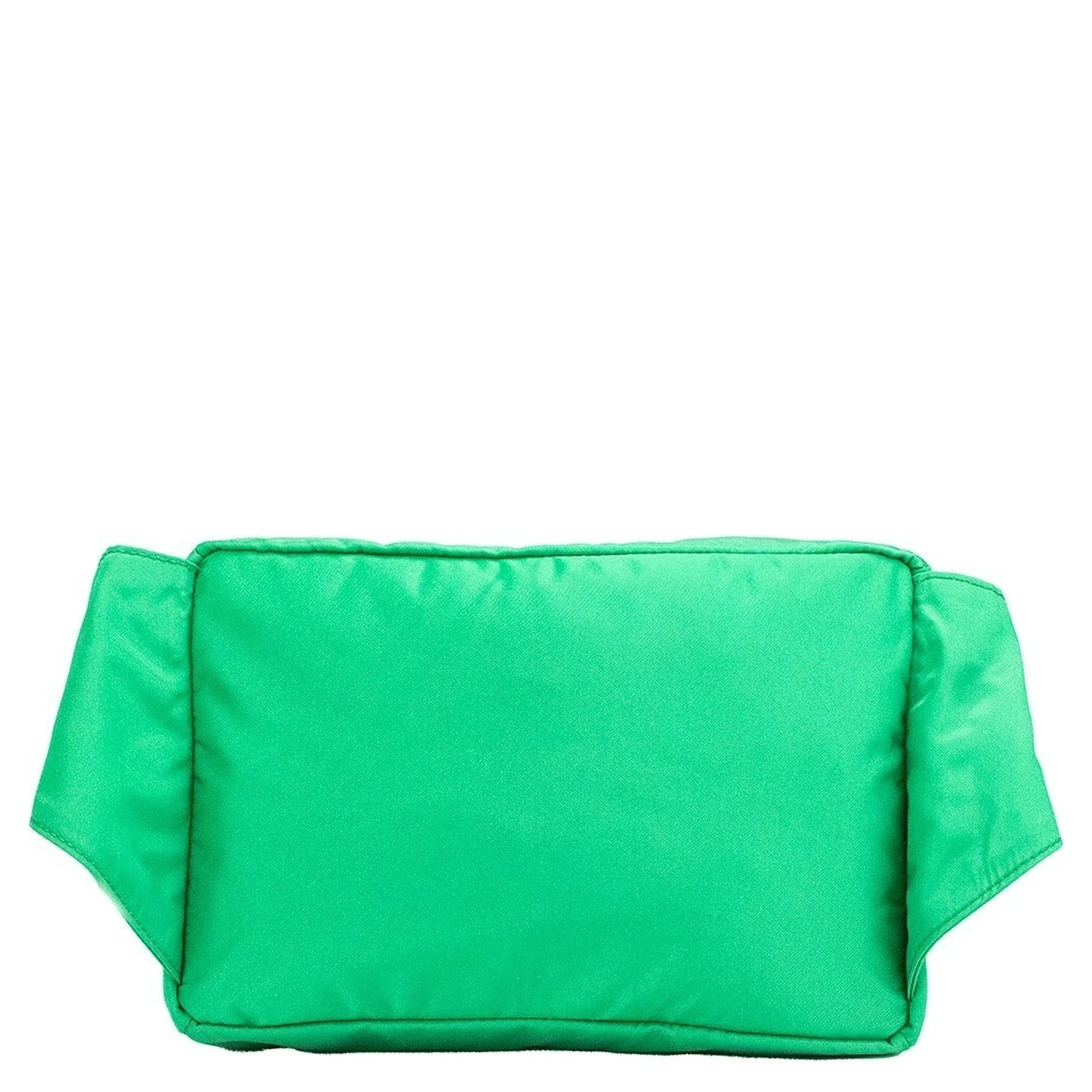 Versace Small Bright Green Nylon Matte Medusa Belt Bag Waist Fanny Pack Purse