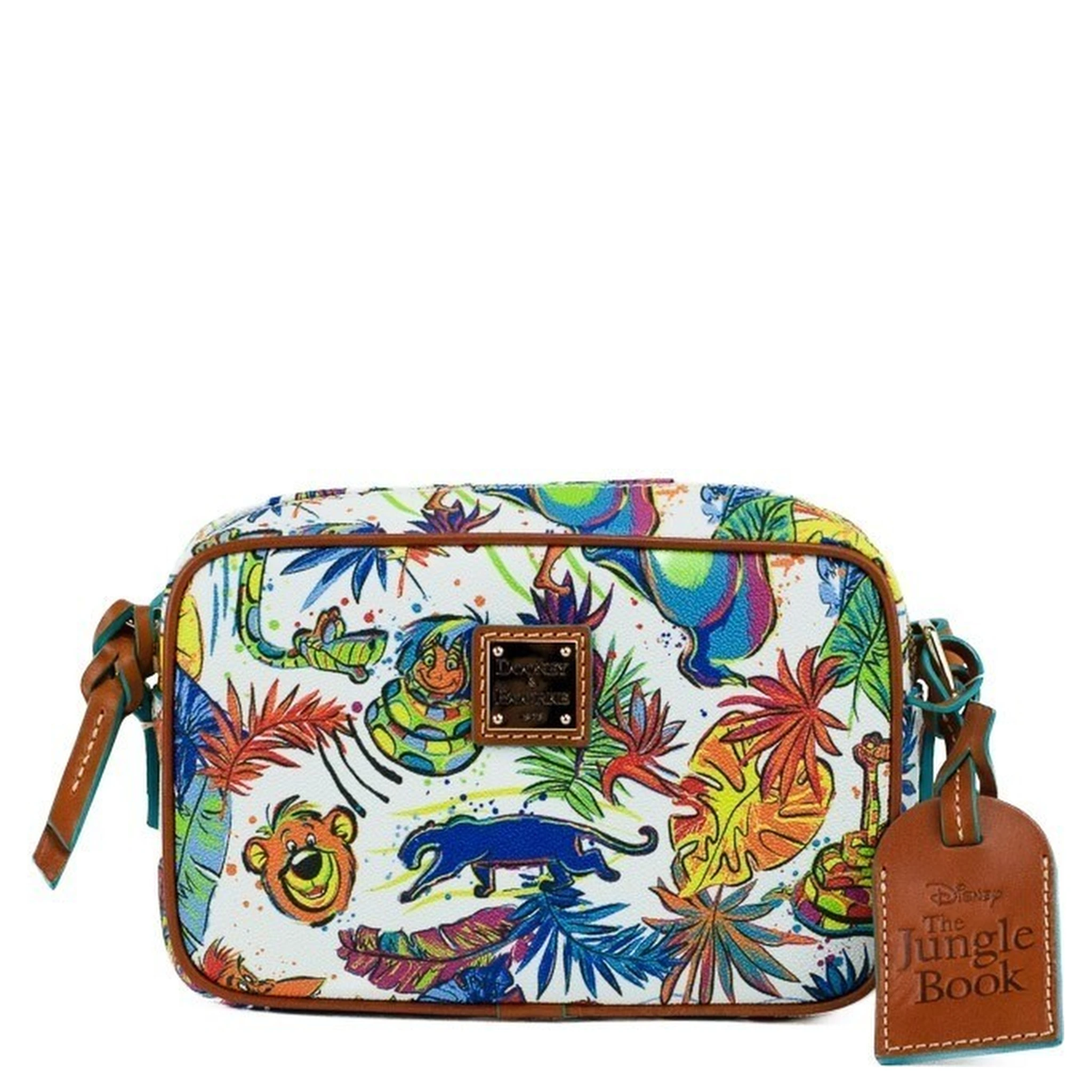 Dooney & Bourke Disney Small Jungle Book Coated Cotton Crossbody Bag Handbag