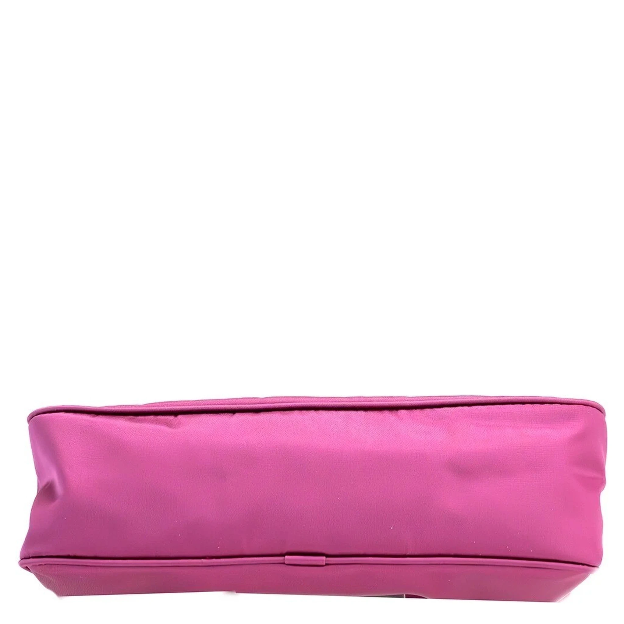 Versace Small Dahlia Nylon Fabric Medusa Pendant Crossbody Shoulder Purse Bag