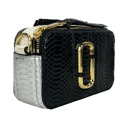Marc Jacobs The Snapshot Snake Skin Crossbody Bag