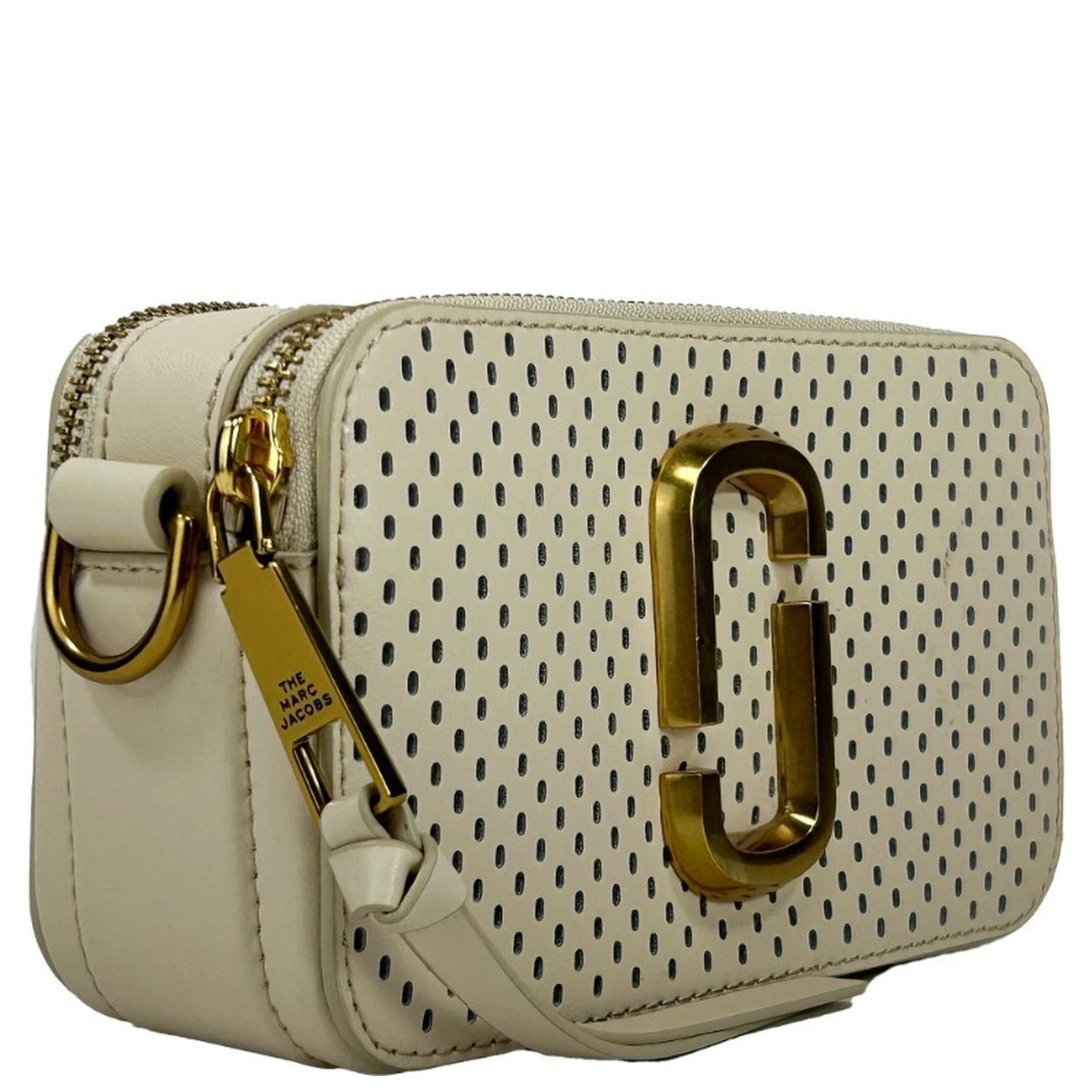 Marc Jacobs The Snapshot Perforated Crossbody Bag
