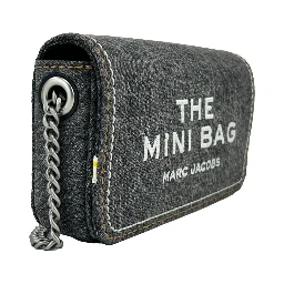 Marc Jacobs The Denim Chain Mini Bag - Black Wash