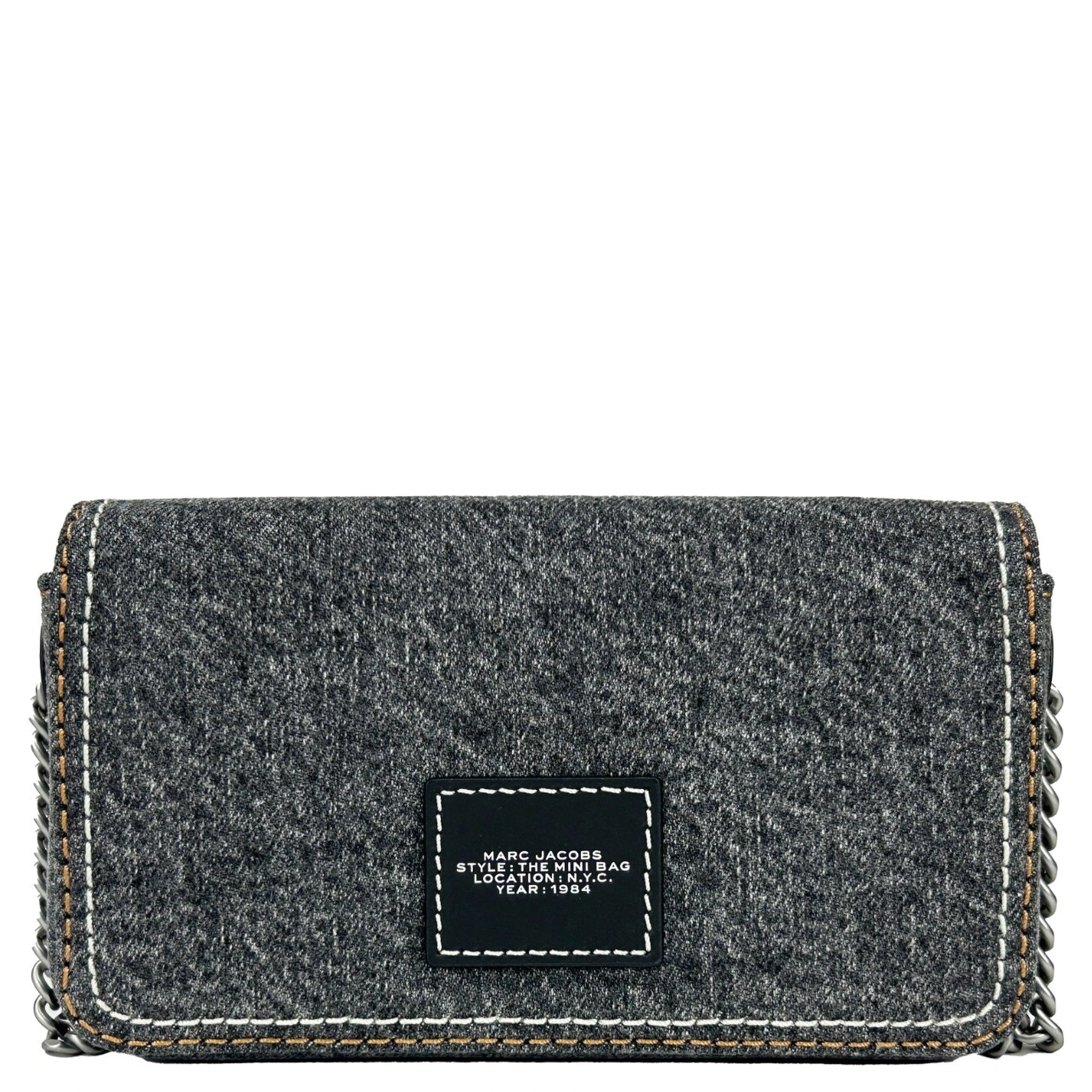 Marc Jacobs The Denim Chain Mini Bag - Black Wash